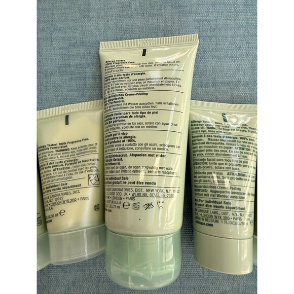 5 x Clinique 7 Day Scrub Cream Rinse off Formula 6.5 Oz total UNBOX Lot - Picture 4 of 6